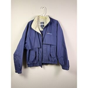 Vintage Zip Up Nylon Pepsi Windbreaker Sz L